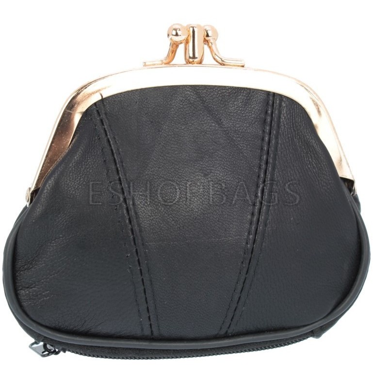 ΓΥΝΑΙΚΕΙΟ ΠΟΡΤΟΦΟΛΑΚΙ ΠΟΥΓΚΙ ANNIE LEATHER ΓΝΗΣΙΟ ΔΕΡΜΑ ΜΑΥΡΟ POR.104.02.084 322