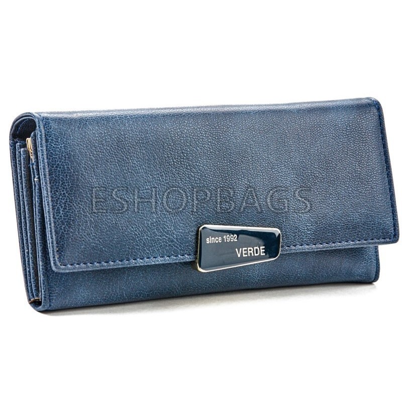ΓΥΝΑΙΚΕΙΟ ΠΟΡΤΟΦΟΛΙ VERDE ΜΠΛΕ ΜΕΓΑΛΟ POR.104.02.106 18-997