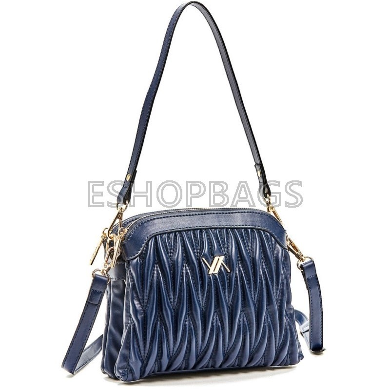 ΓΥΝΑΙΚΕΙΑ ΤΣΑΝΤΑ ΧΙΑΣΤI - ΩΜΟΥ VERDE 21*6*17 ΜΠΛΕ TSA.101.01.02.043 16-5826