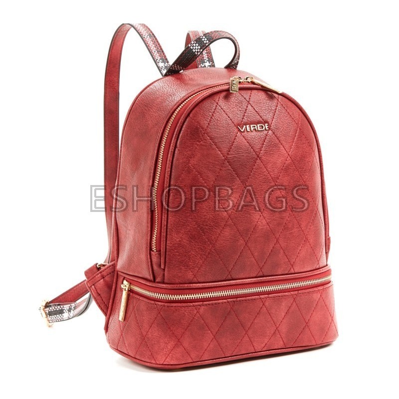 ΓΥΝΑΙΚΕΙΑ ΤΣΑΝΤΑ ΠΛΑΤΗΣ – BACKPACK VERDE 25*13*31 ΜΠΟΡΝΤΟ TSA.101.01.05.187 16-5837