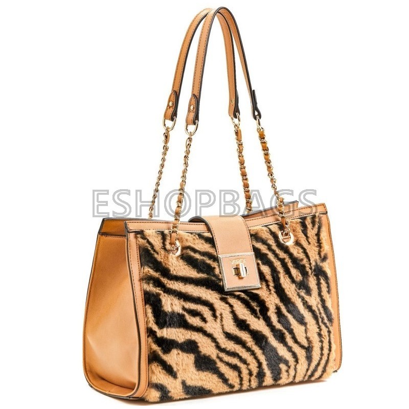 ΓΥΝΑΙΚΕΙΑ ΤΣΑΝΤΑ ΩΜΟΥ VERDE 34 *14*25 CAMEL TSA.101.01.03.245 16-5717