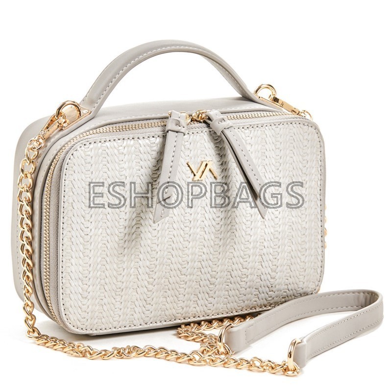 ΓΥΝΑΙΚΕΙΑ ΤΣΑΝΤΑ ΩΜΟΥ –ΧΙΑΣΤΙ 23*16*8 VERDE ΓΚΡΙ TSA.101.01.02.056 16-5887