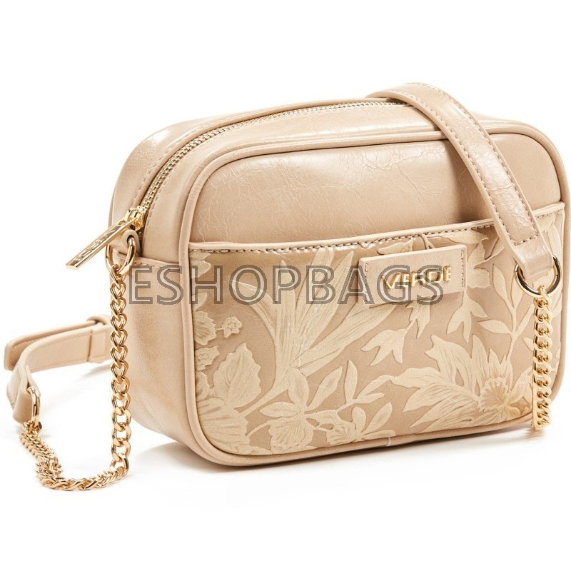 ΓΥΝΑΙΚΕΙΑ ΤΣΑΝΤΑ ΧΙΑΣΤΙ VERDE 22*16*8 ΜΠΕΖ TSA.101.01.02.070 16-6015