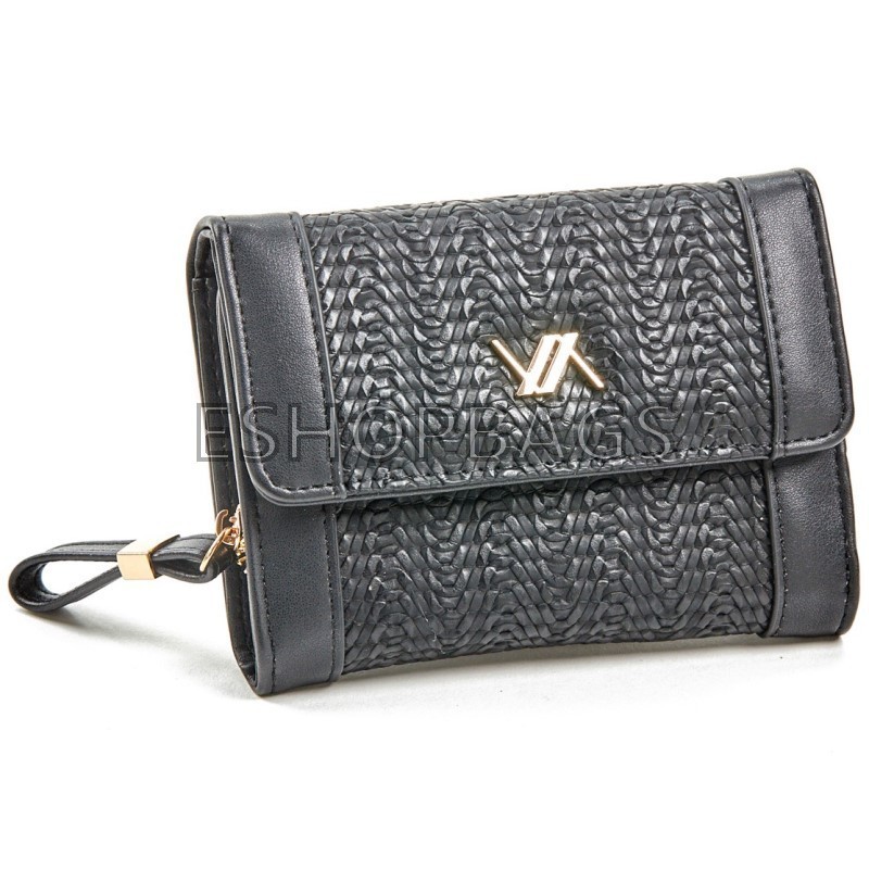 ΓΥΝΑΙΚΕΙΟ ΠΟΡΤΟΦΟΛΙ ΜΕΓΑΛΟ VERDE ΜΑΥΡΟ POR.104.02.121 18-1108