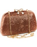 ΓΥΝΑΙΚΕΙΟ ΤΣΑΝΤΑΚΙ CLUTCH ΑΜΠΙΓΙΕ VERDE 21*4*12 GOLD - ΧΡΥΣΟ TSA.101.01.01.069 01-1362