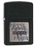 ΑΝΑΠΤΗΡΑΣ ΓΝΗΣΙΟΣ ZIPPO USA Black Crackle Gold Zippo Logo TSA.101.03.24.113 362