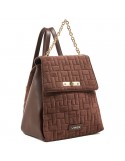 ΓΥΝΑΙΚΕΙΑ ΤΣΑΝΤΑ ΠΛΑΤΗΣ- BACKPACK VERDE 26*27*16 ΚΑΦΕ TSA.101.04.05.233 16-6168