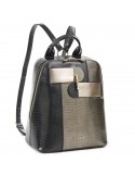 ΓΥΝΑΙΚΕΙΑ ΤΣΑΝΤΑ ΠΛΑΤΗΣ- BACKPACK VERDE 24*28*15 ΜΑΥΡΟ TSA.101.04.05.235 16-6160
