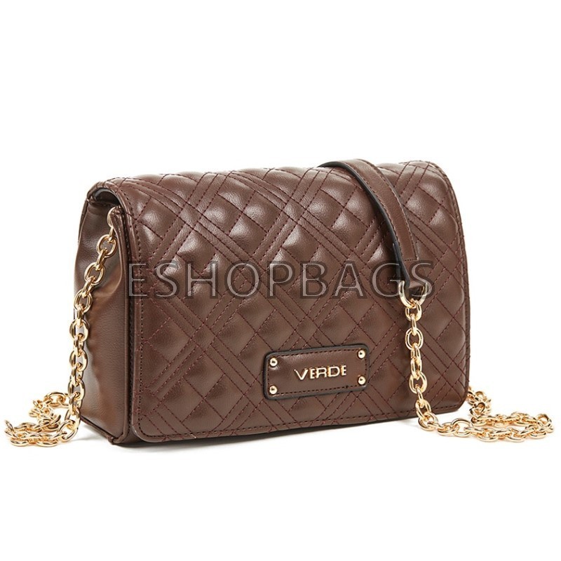 ΓΥΝΑΙΚΕΙΑ ΤΣΑΝΤΑ ΧΙΑΣΤΙ ΚΑΠΙΤΟΝΕ VERDE 25*16*6 ΚΑΦΕ TSA.101.01.02.087 16-6190