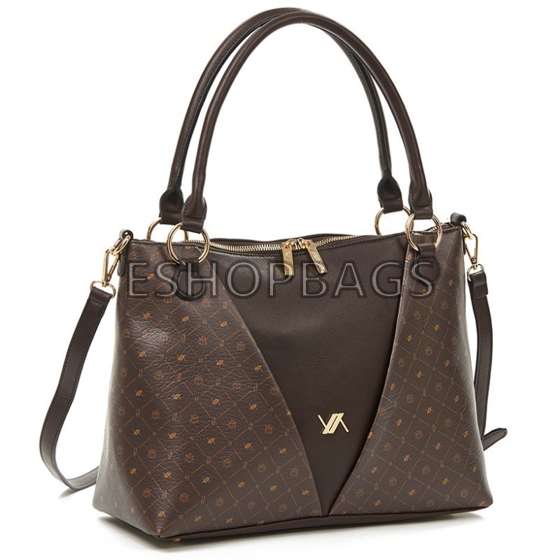 ΓΥΝΑΙΚΕΙΑ ΤΣΑΝΤΑ ΩΜΟΥ- ΧΙΑΣΤΙ VERDE 37*27*16 ΚΑΦΕ ΣΚΟΥΡΟ TSA.101.01.03.296 16-6075