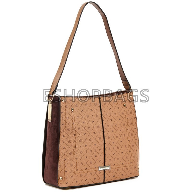 ΓΥΝΑΙΚΕΙΑ ΤΣΑΝΤΑ ΩΜΟΥ VERDE 32*27*12 CAMEL TSA.101.01.03.299 16-6135