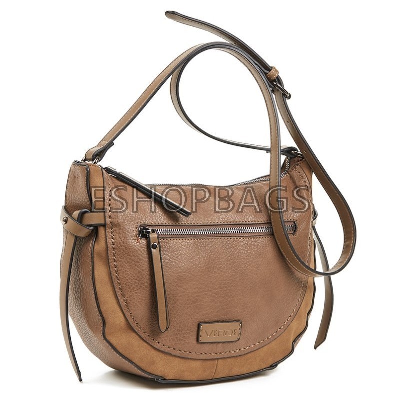 ΓΥΝΑΙΚΕΙΑ ΤΣΑΝΤΑ ΧΙΑΣΤΙ VERDE 28*20*9 TAUPE TSA.101.01.02.089 16-6225