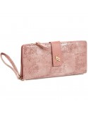 ΓΥΝΑΙΚΕΙΟ ΠΟΡΤΟΦΟΛΙ ΜΕ ΚΟΥΜΠΩΜΑ ΚΛΙΠ 20*11*2 VERDE DUSTY PINK POR.104.02.143 18-1158