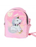 ΠΑΙΔΙΚΗ ΤΣΑΝΤΑ ΠΛΑΤΗΣ ANNIE ΜΕ ΠΟΥΛΙΕΣ PONY ΡΟΖ TSA.101.04.106 5-B AN