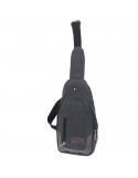 ΑΝΔΡΙΚΟ BACKPACK ANNIE LEATHER ΥΦΑΣΜΑΤΙΝΟ 17*35*9 ΓΚΡΙ ΣΚΟΥΡΟ TSA.101.03.07.028 670