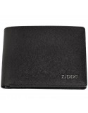 ΑΝΔΡΙΚΟ ΠΟΡΤΟΦΟΛΙ ΑΝΤΙΚΛΕΠΤΙΚΟ ZIPPO 11*9*2.5 ΓΝΗΣΙΟ ΔΕΡΜΑ ΜΑΥΡΟ POR.104.01.268 2007080