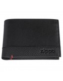 ΑΝΔΡΙΚΟ ΠΟΡΤΟΦΟΛΙ ZIPPO ΓΝΗΣΙΟ ΔΕΡΜΑ 12*9*2 ΜΑΥΡΟ POR.104.01.271 2006021