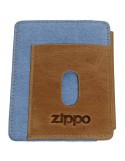 ΑΝΔΡΙΚΗ ΚΑΡΤΟΘΗΚΗ ZIPPO 10.5*8*1 ΓΝΗΣΙΟ ΔΕΡΜΑ/JEAN ΚΑΦΕ POR.104.03.071 2007146