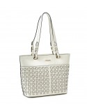 ΓΥΝΑΙΚΕΙΑ ΤΣΑΝΤΑ ΩΜΟΥ VERDE 37*26,5*13 IVORY TSA.101.01.03.313 16-6270