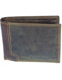 ΑΝΔΡΙΚΟ ΠΟΡΤΟΦΟΛΙ HARVEY MILLER POLO CLUB 13*10*2 ΓΝΗΣΙΟ ΔΕΡΜΑ ΚΑΦΕ / BROWN POR.104.01.278 1924-292