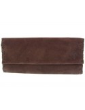 ΚΑΠΝΟΘΗΚΗ MADE IN GREECE 16.5*7.5*2.5 ΑΠΟ ΓΝΗΣΙΟ ΜΑΛΑΚΟ ΔΕΡΜΑ SUEDE ΚΑΦΕ POR.104.03.076 2002