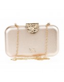 ΓΥΝΑΙΚΕΙΟ ΤΣΑΝΤΑΚΙ CLUTCH ΑΜΠΙΓΙΕ VERDE 20*12*6 ΧΡΥΣΟ TSA.101.01.142 01-1666