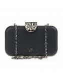 ΓΥΝΑΙΚΕΙΟ ΤΣΑΝΤΑΚΙ CLUTCH ΑΜΠΙΓΙΕ VERDE 20*12*6 ΜΑΥΡΟ TSA.101.01.142 01-1666