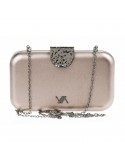 ΓΥΝΑΙΚΕΙΟ ΤΣΑΝΤΑΚΙ CLUTCH ΑΜΠΙΓΙΕ VERDE 20*12*6 ΓΚΡΙ ΣΚΟΥΡΟ TSA.101.01.142 01-1666