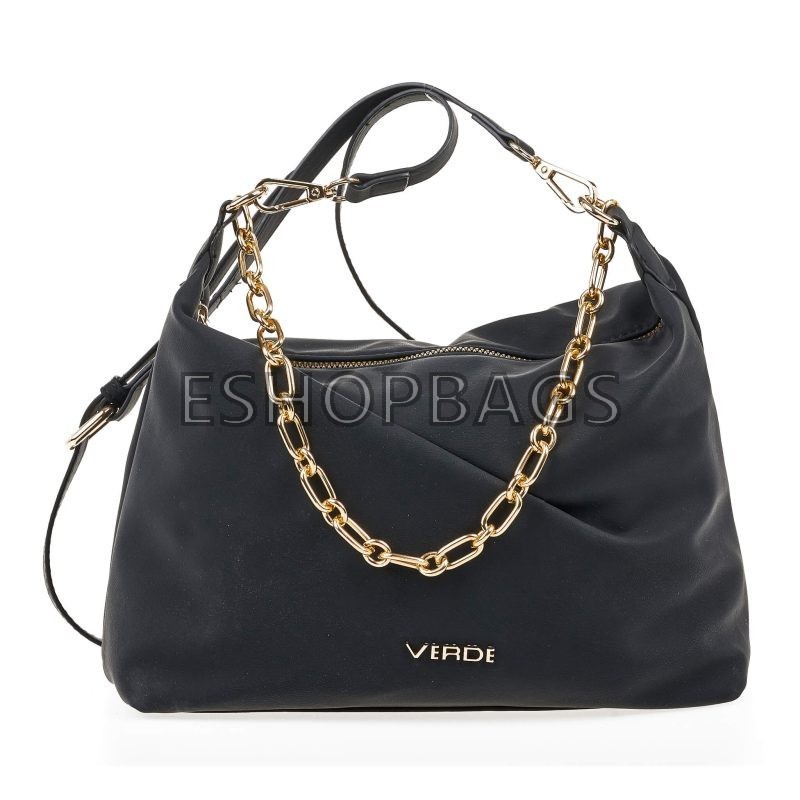 ΓΥΝΑΙΚΕΙΑ ΤΣΑΝΤΑ ΩΜΟΥ – ΧΙΑΣΤΙ VERDE 25*10*21 ΜΑΥΡΟ TSA.101.01.03.474 16-7076