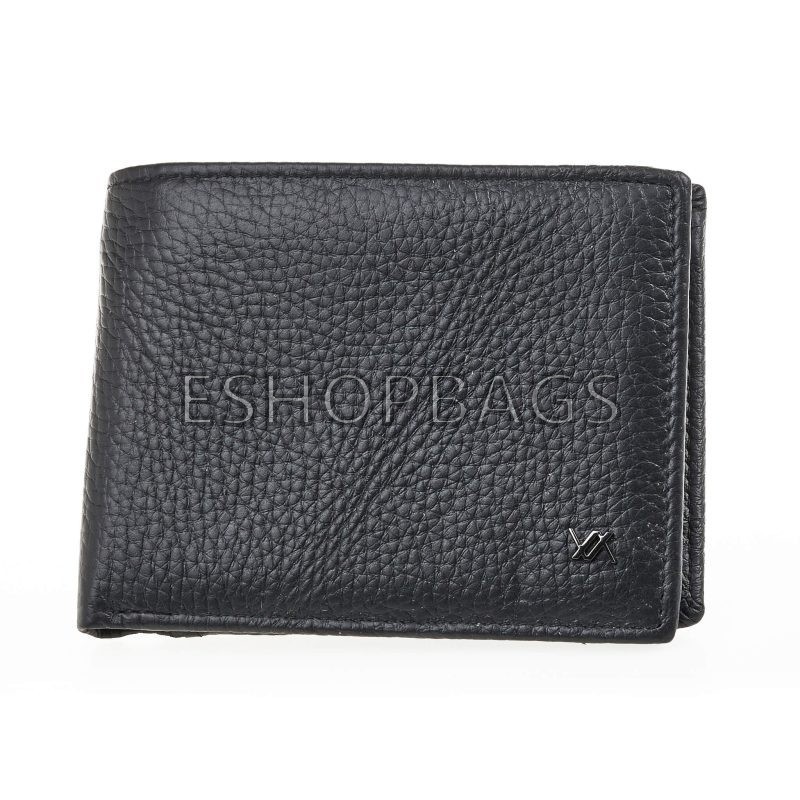 ΑΝΔΡΙΚΟ ΠΟΡΤΟΦΟΛΙ ΓΝΗΣΙΟ ΔΕΡΜΑ VERDE 12*2*10 ΜΑΥΡΟ POR.104.01.294 09-0241