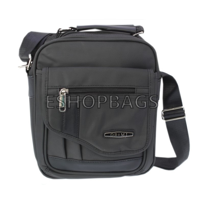 ΑΝΔΡΙΚΟ ΤΣΑΝΤΑΚΙ ΧΕΙΡΟΣ - ΩΜΟΥ ORMI ΜΑΥΡΟ / ΓΚΡΙ TSA.101.03.02.023 0576