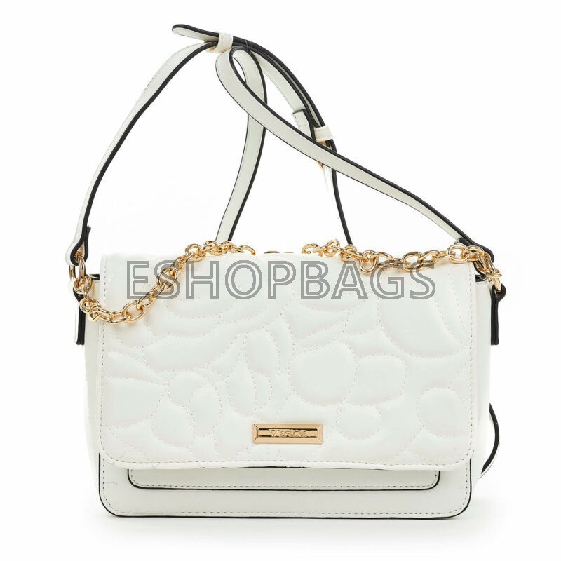 ΓΥΝΑΙΚΕΙΑ ΤΣΑΝΤΑ ΧΕΙΡΟΣ – ΧΙΑΣΤΙ VERDE 23*17*8 ΑΣΠΡΟ TSA.101.01.02.145 16-6884