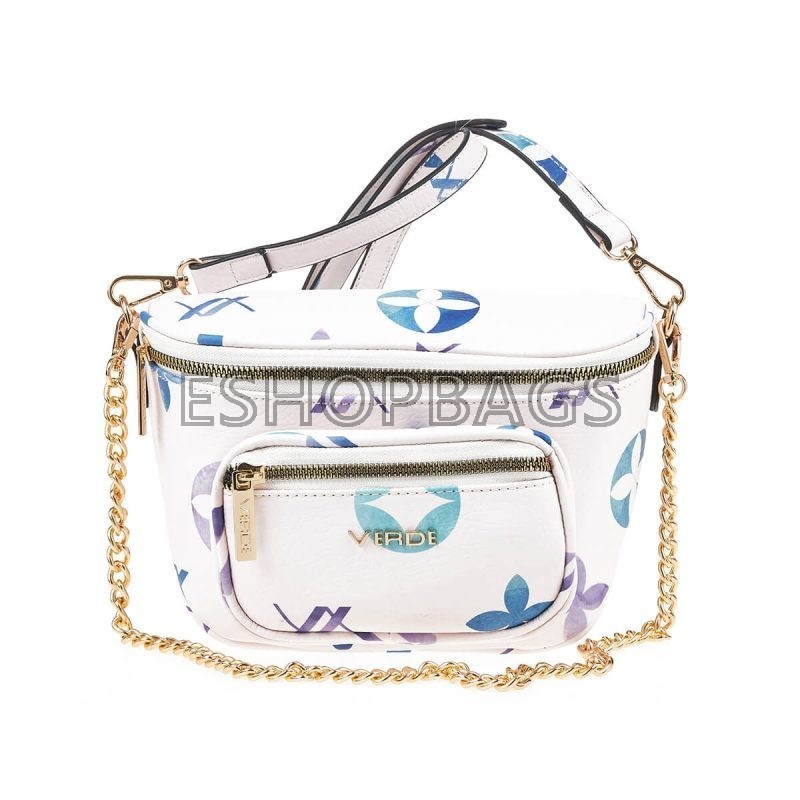 ΓΥΝΑΙΚΕΙΑ ΤΣΑΝΤΑ ΜΕΣΗΣ – ΩΜΟΥ VERDE 23*17*9 ΜΠΛΕ TSA.101.01.07.026 16-7319