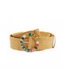 ΓΥΝΑΙΚΕΙΑ ΖΩΝΗ ΨΑΘΙΝΗ 110 CM ΦΑΡΔΙΑ 5,5 CM VERDE ΜΠΕΖ ZON.105.02.273 04-0712