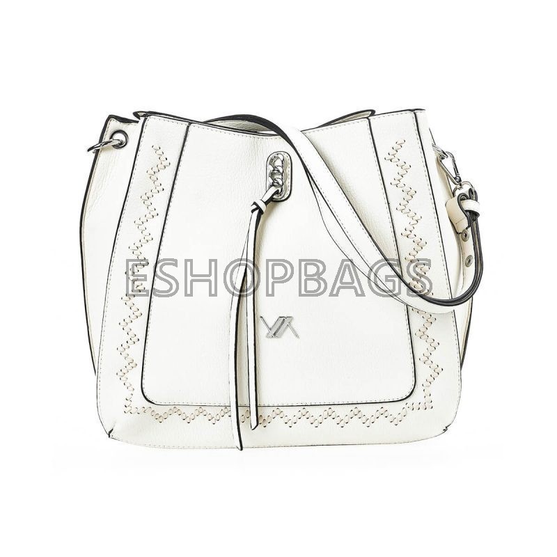 ΓΥΝΑΙΚΕΙΑ ΤΣΑΝΤΑ ΩΜΟΥ VERDE 34*29*10 IVORY TSA.101.01.03.512 16-7326