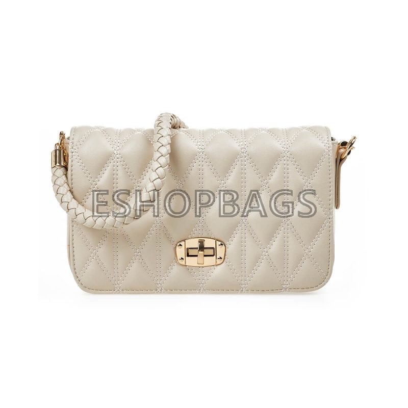 ΓΥΝΑΙΚΕΙΑ ΤΣΑΝΤΑ ΑΜΠΙΓΕ ΩΜΟΥ VERDE 24*15*7 IVORY TSA.101.01.03.531 01-1731