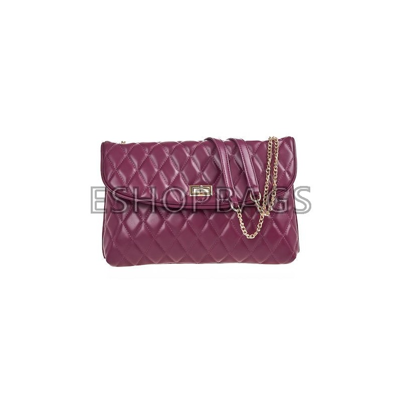 ΓΥΝΑΙΚΕΙΑ ΤΣΑΝΤΑ ΩΜΟΥ VERDE 33,5*21*4,5 MAGENTA TSA.101.01.03.570 16-7006