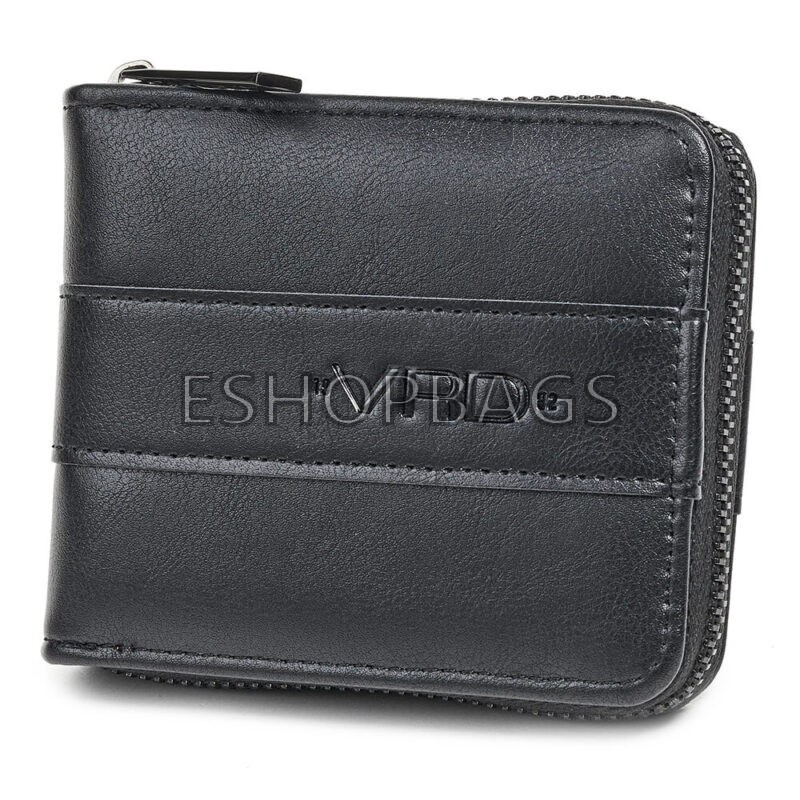 ΑΝΔΡΙΚΟ ΠΟΡΤΟΦΟΛΙ ΣΥΝΘΕΤΙΚΟ ΔΕΡΜΑ VERDE 12*10*2 ΜΑΥΡΟ POR.104.01.309 09-0208