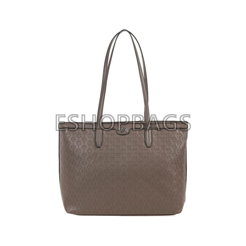 ΓΥΝΑΙΚΕΙΑ ΤΣΑΝΤΑ ΩΜΟΥ VERDE 41*28*13 TAUPE TSA.101.01.03.581 16-7662