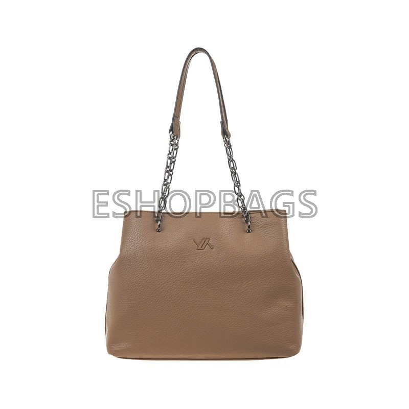 ΓΥΝΑΙΚΕΙΑ ΤΣΑΝΤΑ ΩΜΟΥ VERDE 34*27*13 TAUPE TSA.101.01.03.582 16-7599