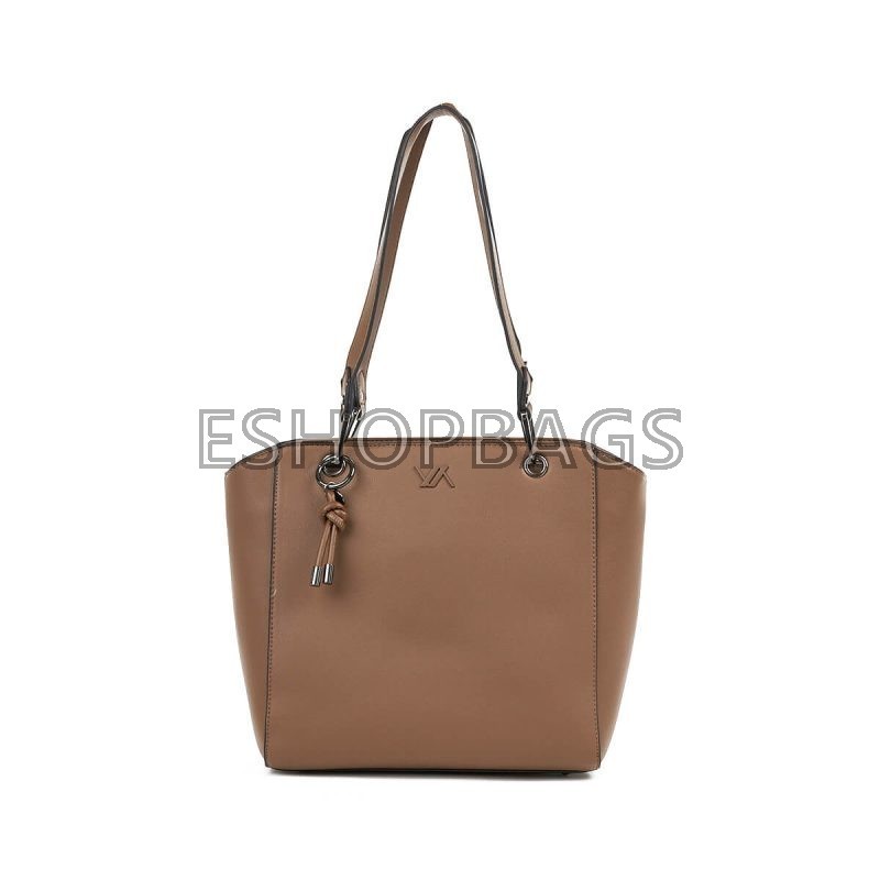 ΓΥΝΑΙΚΕΙΑ ΤΣΑΝΤΑ ΩΜΟΥ VERDE 36*29*15 TAUPE TSA.101.01.03.593 16-7630