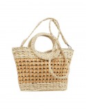 ΓΥΝΑΙΚΕΙΑ ΤΣΑΝΤΑ ΧΕΙΡΟΣ – ΩΜΟΥ ΨΑΘΙΝΗ VERDE 35*25*8 IVORY TSA.101.01.04.398 48-0288