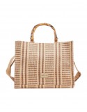 ΓΥΝΑΙΚΕΙΑ ΤΣΑΝΤΑ ΧΕΙΡΟΣ – ΩΜΟΥ ΨΑΘΙΝΗ VERDE 33*27*14 TAUPE TSA.101.01.04.399 48-0286