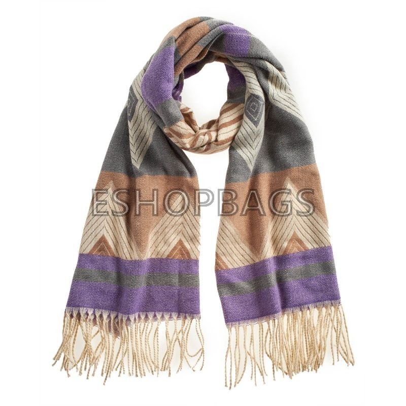 ΓΥΝΑΙΚΕΙΟ ΚΑΣΚΟΛ ΜΩΒ ΜΕ ΣΧΕΔΙΑ VERDE TSA.101.01.22.016 06-1156