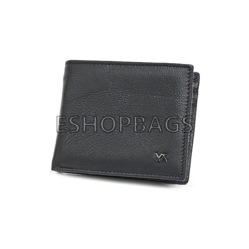 ΑΝΔΡΙΚΟ ΠΟΡΤΟΦΟΛΙ ΓΝΗΣΙΟ ΔΕΡΜΑ VERDE 12*10*3 ΜΑΥΡΟ POR.104.01.319 09-0232