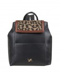 ΓΥΝΑΙΚΕΙΑ ΤΣΑΝΤΑ ANIMAL PRINT ΠΛΑΤΗΣ – BACKPACK VERDE 34*28*12 ΚΑΦΕ TSA.101.04.05.415 16-8311