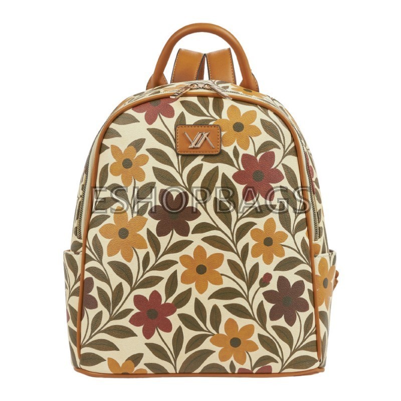 ΓΥΝΑΙΚΕΙΑ ΤΣΑΝΤΑ ΠΛΑΤΗΣ – BACKPACK VERDE 34*29*13 ΠΟΛΥΧΡΩΜΟ TSA.101.04.05.424 16-8447