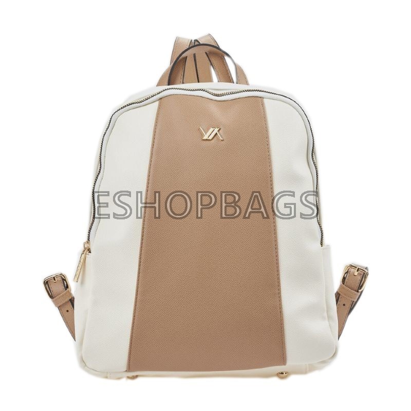 ΓΥΝΑΙΚΕΙΑ ΤΣΑΝΤΑ ΠΛΑΤΗΣ – BACKPACK VERDE 37*27*12 IVORY TSA.101.04.05.427 16-8481