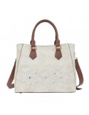 ΓΥΝΑΙΚΕΙΑ ΤΣΑΝΤΑ ΧΕΙΡΟΣ – ΩΜΟΥ VERDE 31*25,5*13,5 IVORY TSA.101.01.04.426 16-8608