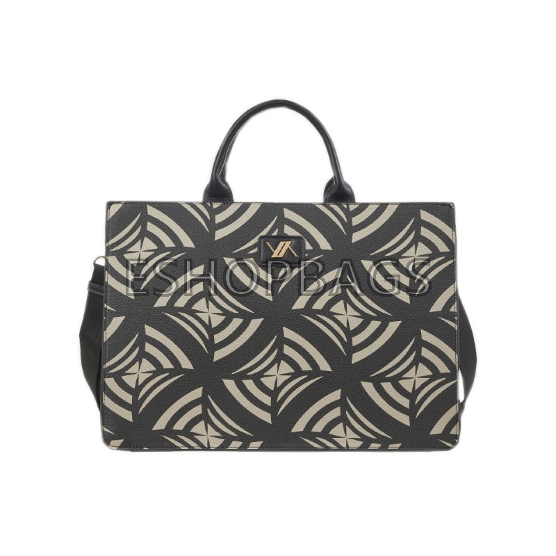 ΓΥΝΑΙΚΕΙΑ ΤΣΑΝΤΑ ΧΕΙΡΟΣ – ΩΜΟΥ VERDE 38*26,5*13 ΜΑΥΡΟ TSA.101.01.04.428 16-8397